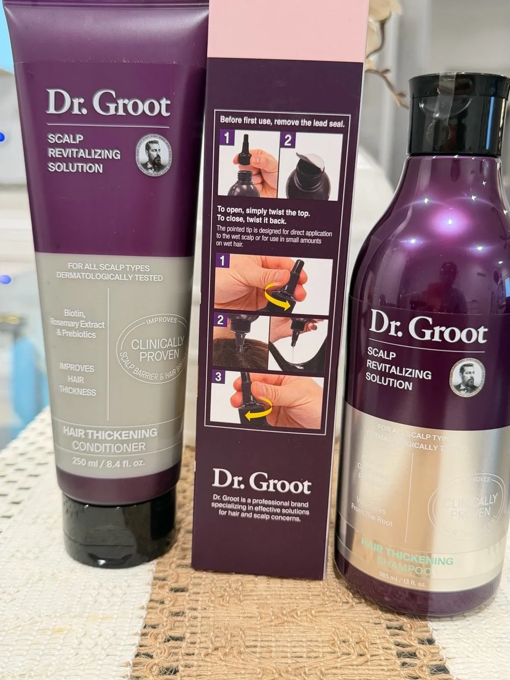 Purple Scalp Revitalizing Hair Thickening Shampoo